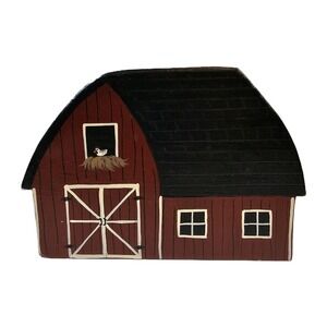 Wooden VTG Handmade‎ Barn Chicken Shelf Decor Rustic Country Farm Cottagecore